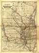 Rockford, Rock Island, & Saint Louis R.R 1868 Poster Print showcasing vintage railway art.
