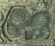 Antique Map of Jerusalem Poster Print showcasing historic landmarks.