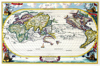 Heinrich Scherer Decorative Cartography Poster Print
