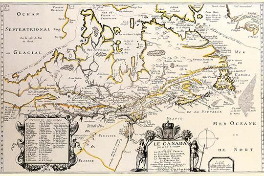 Samuel de Champlain Poster Print depicting the Father of New France