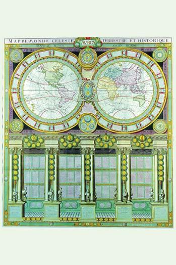 Louis Charles Desnos Mapmaking Poster Print - 18 x 24