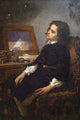 Soap Bubbles vintage art print by Thomas Couture, showcasing whimsical bubbles.