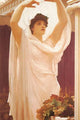 Invocation Vintage Art Poster Print by Frederick Leighton