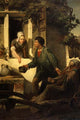 The Blind Beggar vintage art print by Sir Lawrence Alma-Tadema, available in various sizes.