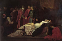 The Reconciliation of the Montagues and Capulets Vintage Art Print by Lord Frederick Leighton