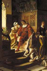 Duty Vintage Art Reproduction Poster Print by Edward Blair Leighton