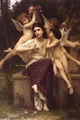 Dream of Spring vintage art print by William Bouguereau, capturing the essence of spring.
