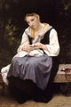 Young Worker Vintage Art Print by William Bouguereau, high-quality reproduction.