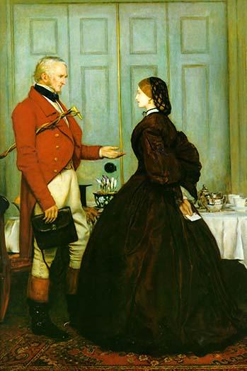 Trust Me vintage art print by John Everett Millais, available in multiple sizes.