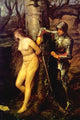 The Knight Errant Poster Print by John Everett Millais