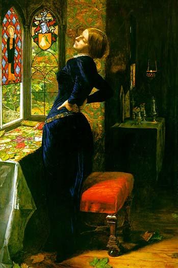 A Grange is Owned by a Gentleman Poster Print by John Everett Millais