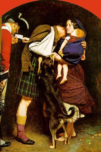 The Order of Release 1746 Vintage Art Print by John Everett Millais