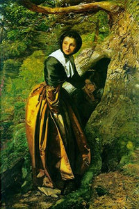 The Royalist vintage art print by John Everett Millais, available in multiple sizes.