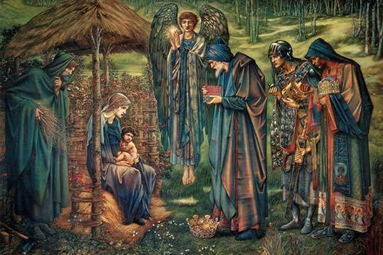 Star of Bethlehem Poster Print by Edward Burne-Jones