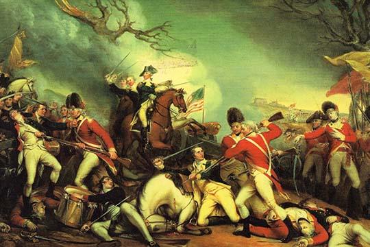 Death of General Mercer at the Battle of Princeton Poster Print by John Trumbull