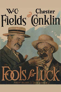 W.C. Fields Vintage Art Poster Print showcasing classic comedy.