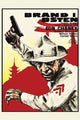 Sergeant Holds Up a .45 Pistol Poster Print showcasing authority and strength.