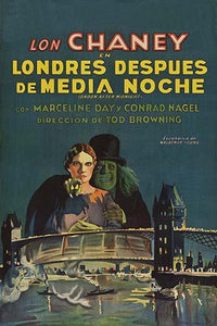 Cheney as a monster overlooking the Thames and Tower Bridge poster print