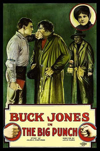 Two Men Silenced Poster Print featuring dramatic scene with lantern.