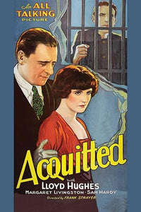 Concerned Couple Poster Print showing emotional struggle with a man behind bars.