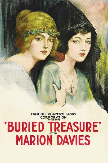 Two Girls, One Wearing a Crucifix Poster Print