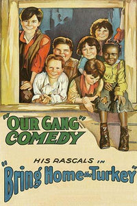 Our Gang Comedy poster print featuring children gathered by a window.