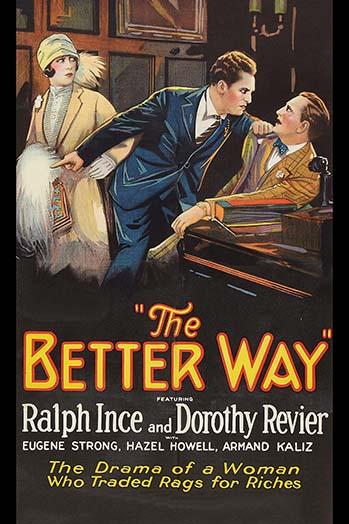 Poster print of a dramatic scene with a man seated by a piano being attacked.