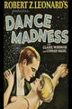 Elegant dance pose poster print featuring a man and woman in motion.