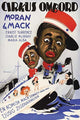 Cirkus Ombord poster print featuring two black comedians, colorful and humorous artwork.