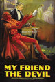 Man Reads a Girl's Diary Accompanied by the Devil Poster Print