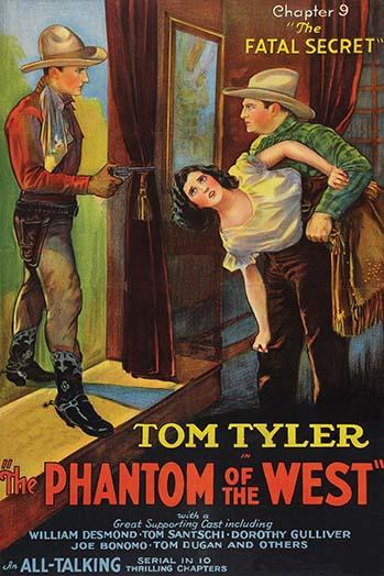 One Cowboy Has a Girl Lifted Under His Arms Poster Print