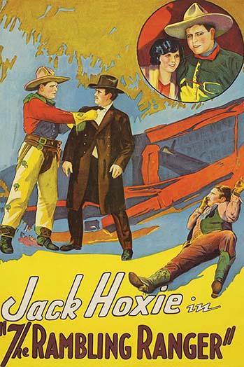 Cowboy Star Grabs a Suited Man by the Collar Poster Print
