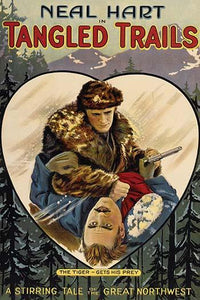Fisticuffs in the Snows of the Great Northwest Poster Print