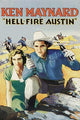 Cowboy with Girl Brandishing Two Pistols Poster Print on premium paper.