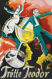 Fauvist Impressionist Dancing Poster Print showcasing vibrant colors and movement.