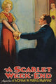 A Blonde Embraced by the Hands from a Seated Gentleman Poster Print