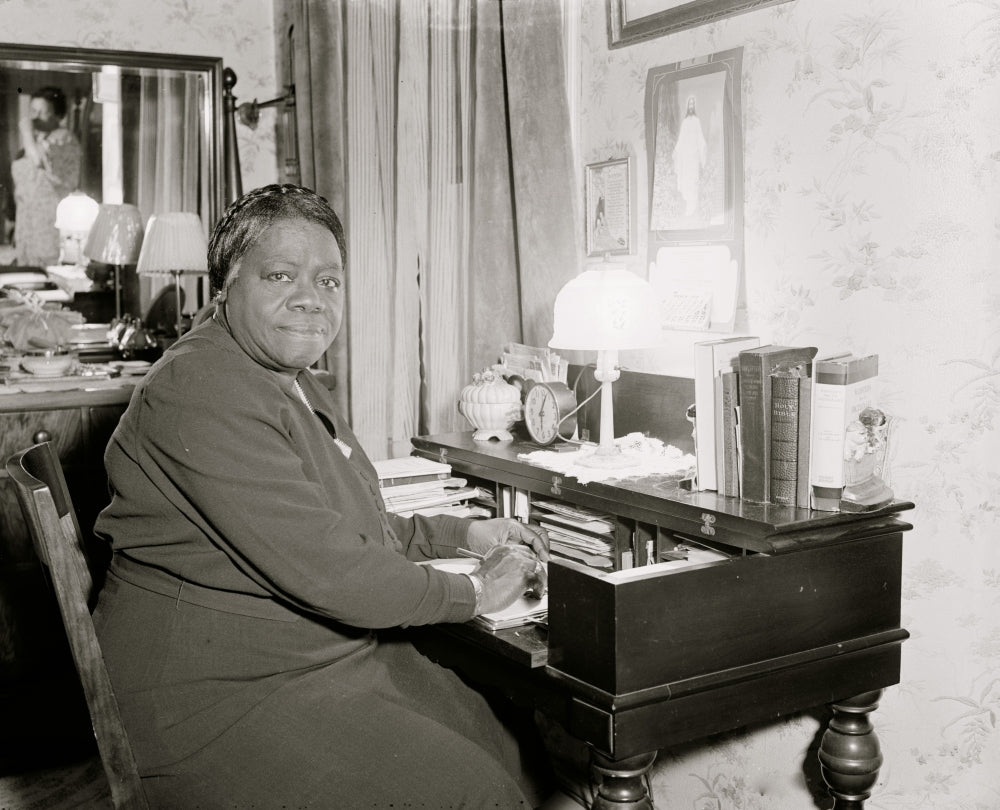 Mary Bethune Poster Print, showcasing her legacy and influence.