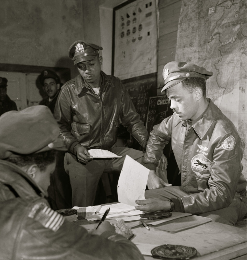 Woodrow W. Crockett and Edward C. Gleed World War II Poster Print - March 1945