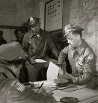Woodrow W. Crockett and Edward C. Gleed World War II Poster Print - March 1945