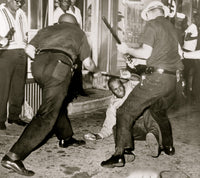 Incident at 133rd St. and Seventh Ave. poster print capturing historical event.