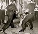 Incident at 133rd St. and Seventh Ave. poster print capturing historical event.