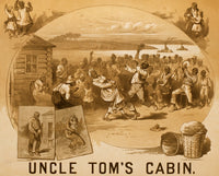Uncle Tom's Cabin Poster Print showcasing classic literature art.