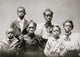 Mrs. Frazer Baker and Children Poster Print - Historical Family Artwork