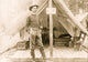 T.R. Clarke full-length portrait print from the Spanish-American War, standing in uniform.
