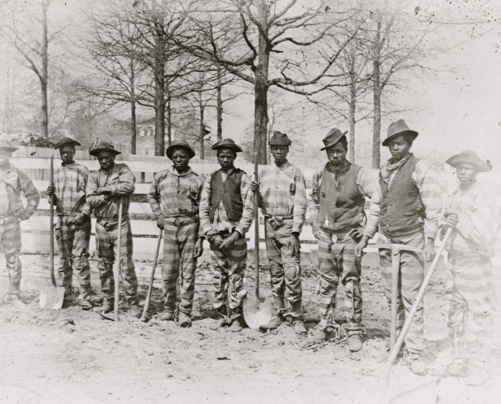 The Chain Gang Poster Print depicting Thomasville, Georgia