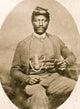 James H. Harris three-quarter length portrait poster print.