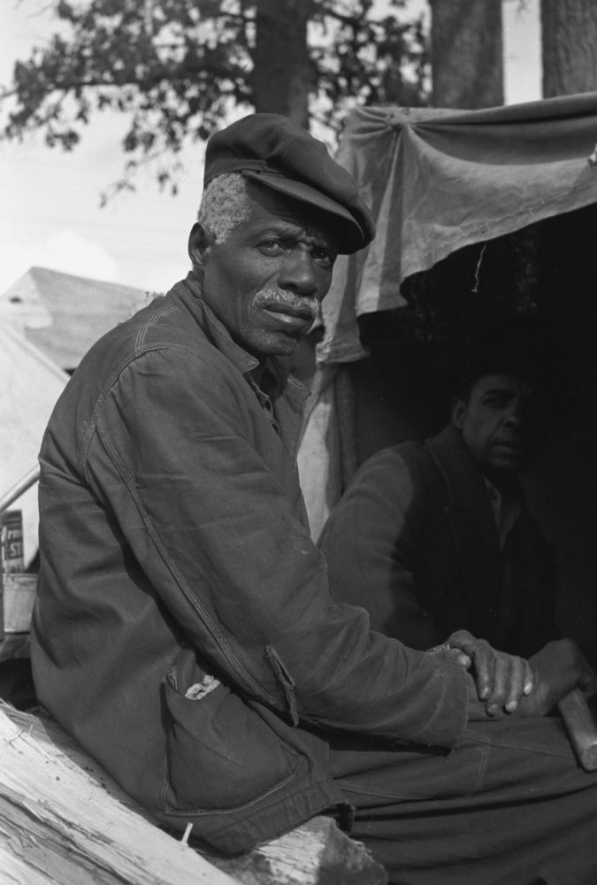 African American Evicted Sharecropper Fine Art Print