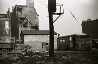 African American Scrap Yard Poster Print showcasing urban life and creativity.