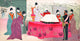 The Empress Visiting the General Staff Headquarters Poster Print by Kiyochchika