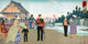 Courtyard of Yasukuni Shrine at Kudan Sakaue Poster Print